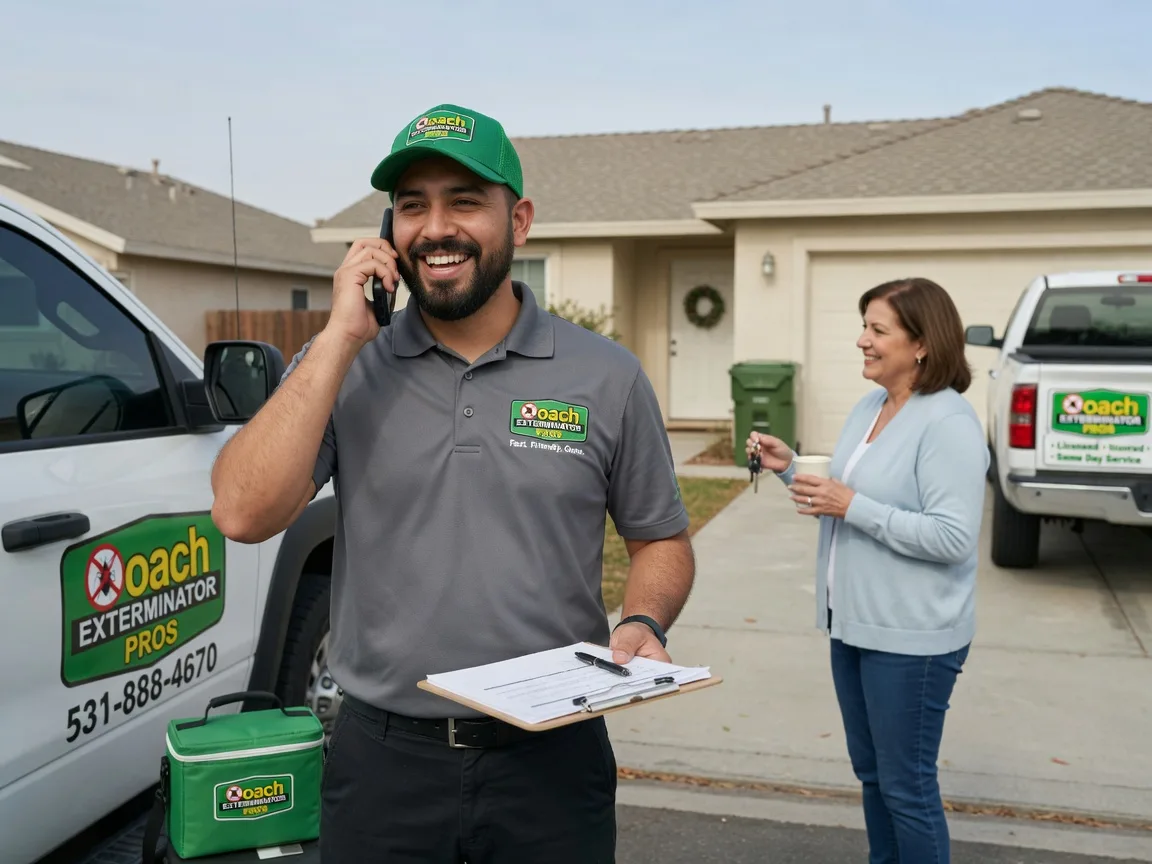Pest Control Roach Exterminator Newhebron, MS FAQs